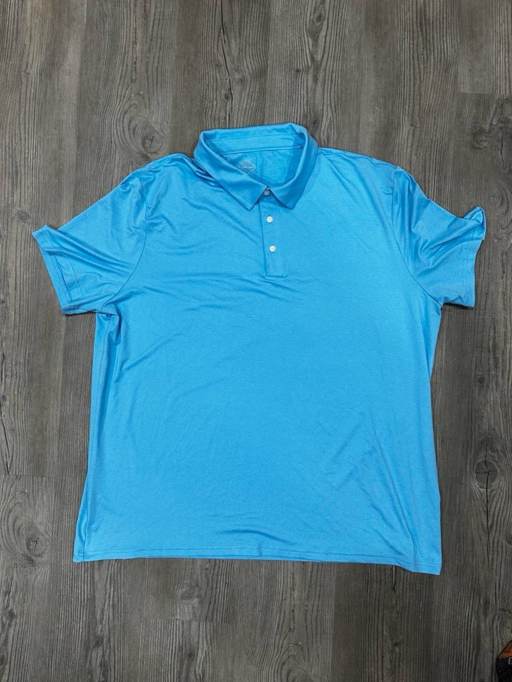 St. John's Bay Bright Teal-Blue Polo Shirt